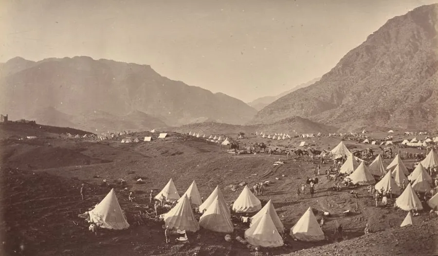 Shergai Heights, Looking Towards Ali Musjid, by John Burke, 1879