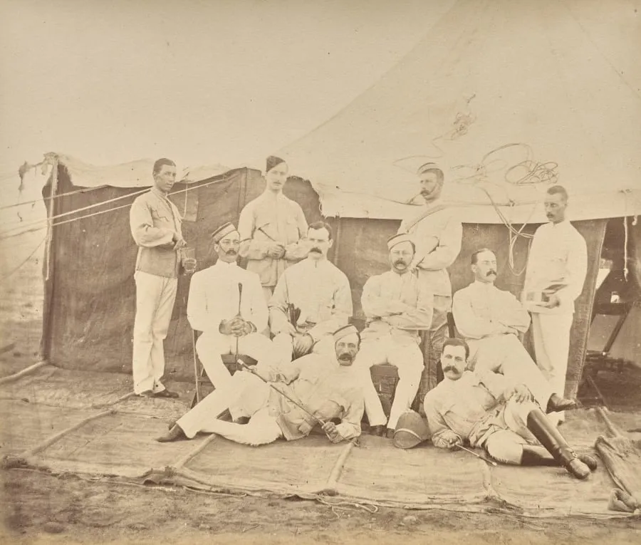 Untitled (Group of Men), by John Burke, 1879