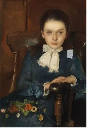 Portrait of Frances Elizabeth Geoghegan as a Child, by John Butler Yeats