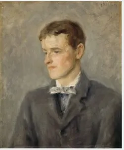 Portrait of Jack B. Yeats (1871-1957), by John Butler Yeats, oil, 1896