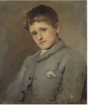Portrait of Jack B. Yeats (1871-1957) as a Boy, by John Butler Yeats