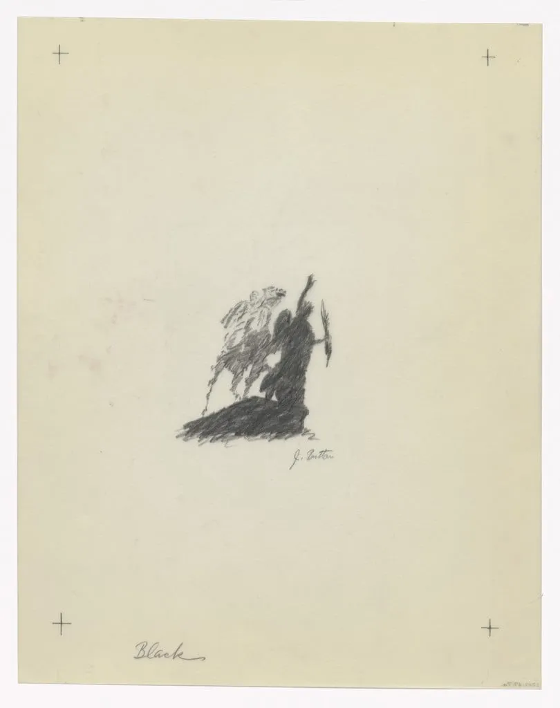 Untitled, by John Button, paint, 1967