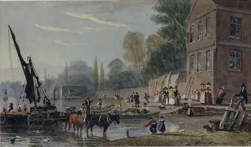 A Landing Place by the Waterside, by John Byrne