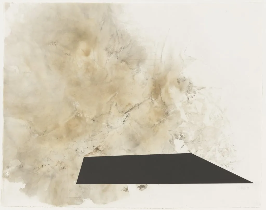 Untitled, by John Cage, ink, 1989