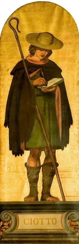 Giotto (c.1267–1337) (design for a mosaic in the Victoria and Albert Museum), by John Callcott Horsley