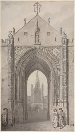 The Erpingham Gate, Norwich, by John Carter
