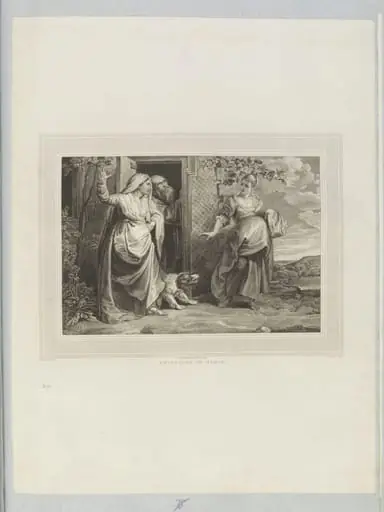 Departure of Hagar, by John Charles Bromley