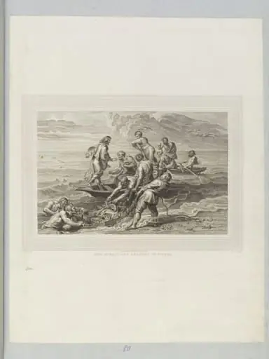 The Miraculous Draught of Fishes, by John Charles Bromley
