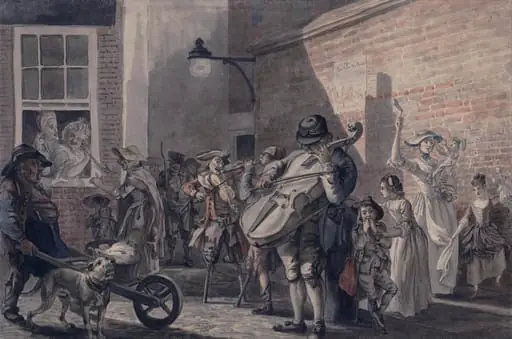 The Asylum for the Deaf, by John Collet