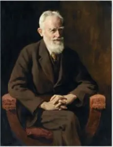 Portrait of George Bernard Shaw (1856-1950), Dramatist, by John Collier