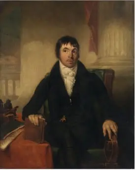 Portrait of John Philpot Curran (1750-1817), Statesman and Lawyer, by John Comerford