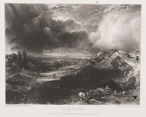 A HEATH, by John Constable