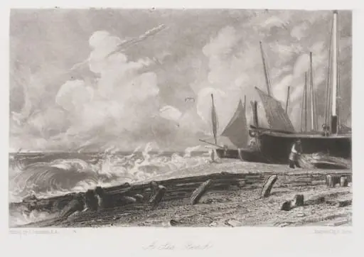 A Sea Beach, by John Constable