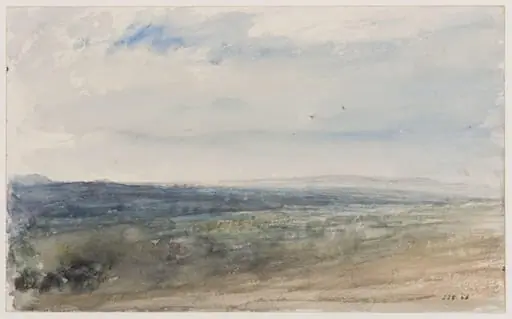 A view of downland country, by John Constable