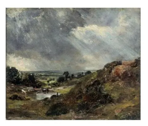 Branch hill Pond, Hampstead., by John Constable