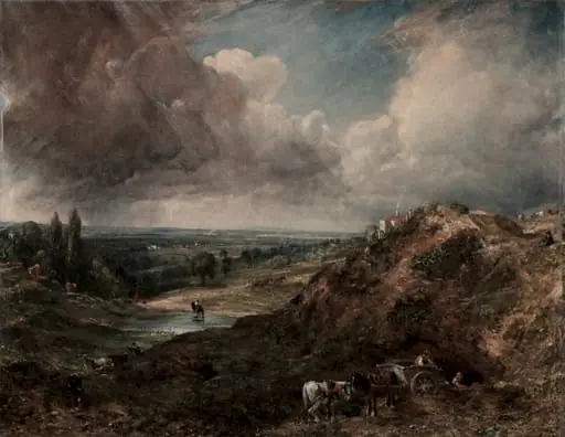 Branch Hill Pond, Hampstead, by John Constable