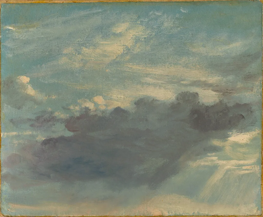 Cloud Study, by John Constable, unspecified, 1821