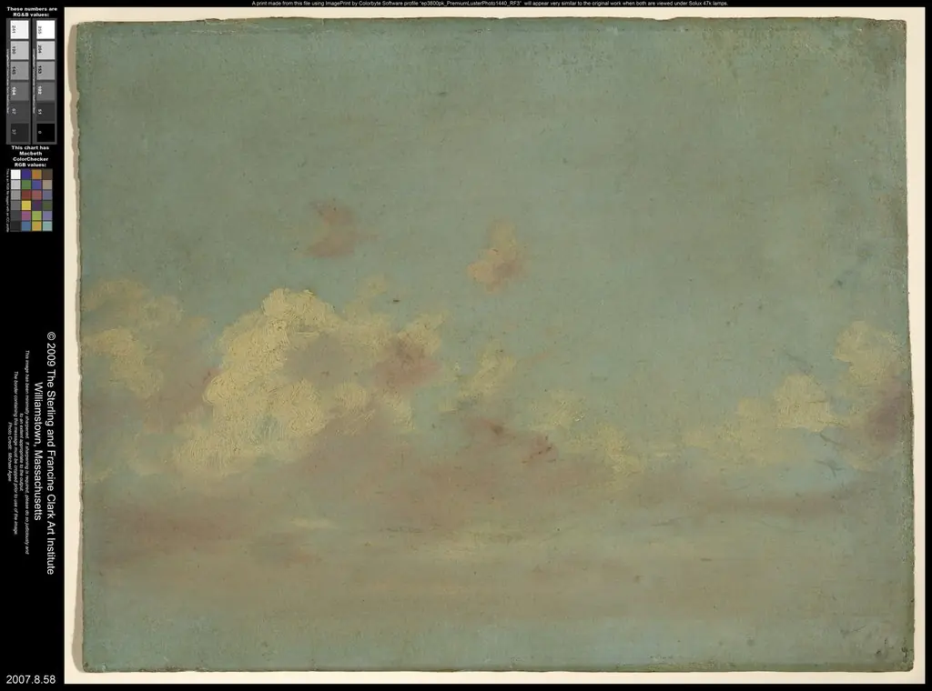 Cloud Study, by John Constable