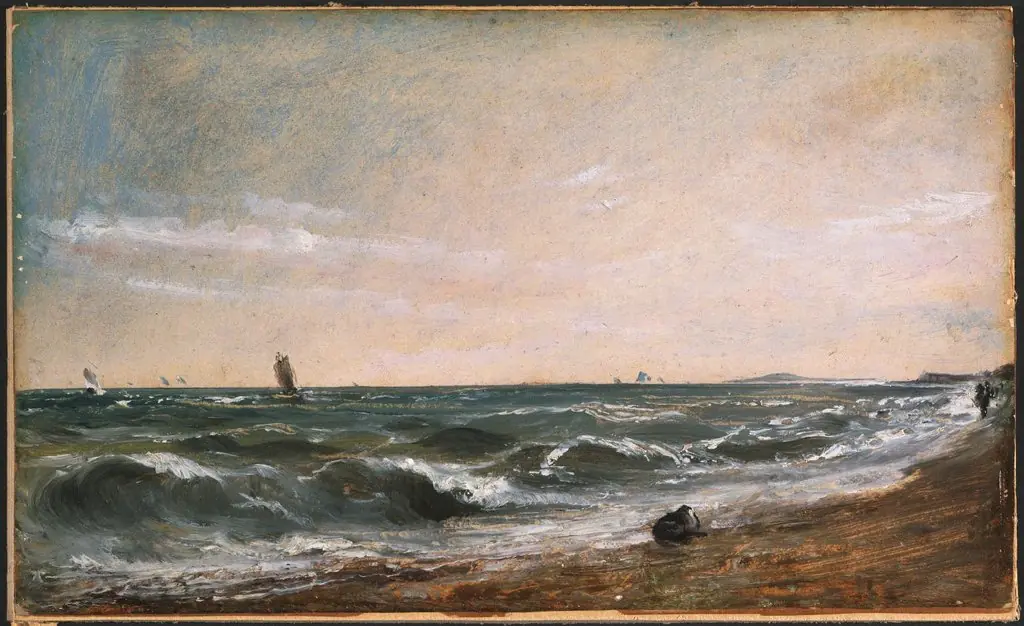 Coast Scene, Brighton, by John Constable