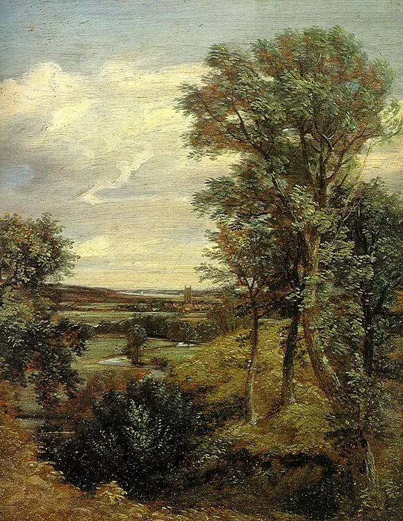 Dedham Vale, by John Constable
