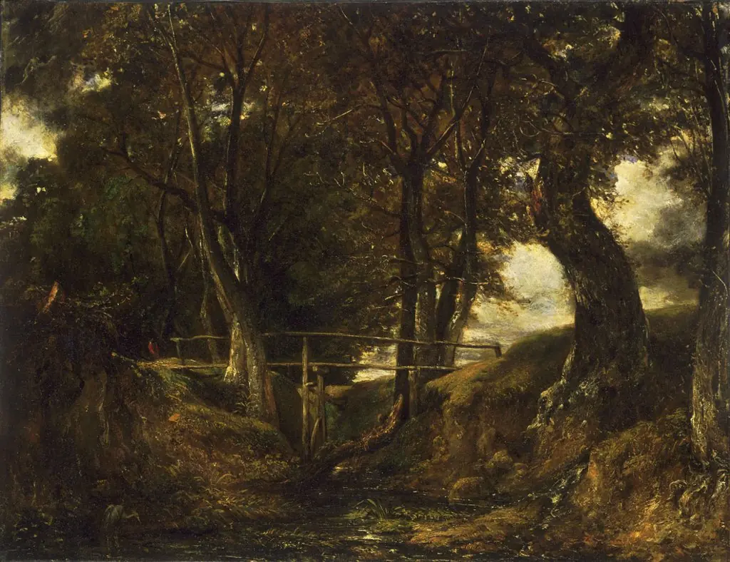 Dell at Helmingham Park (Philadelphia), by John Constable