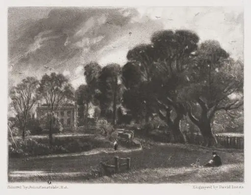 East Bergholt, by John Constable