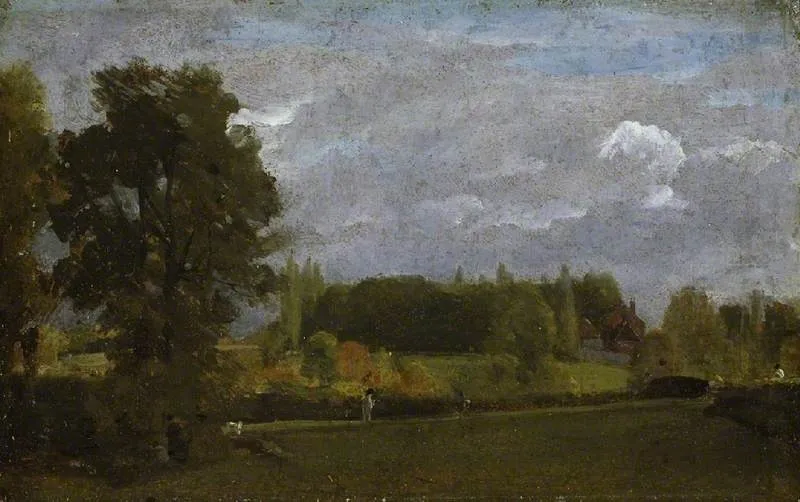 East Bergholt, by John Constable, unspecified, 1808