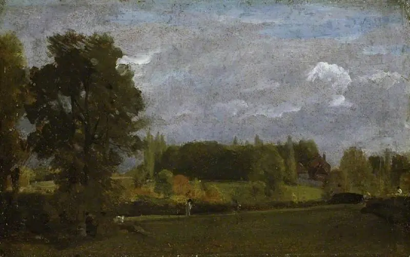 East Bergholt, by John Constable