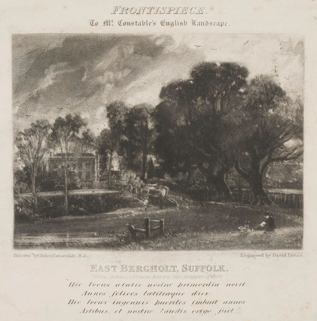 EAST BERGHOLT, SUFFOLK, by John Constable