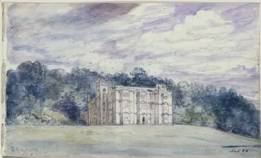 Englefield House, Berkshire, by John Constable