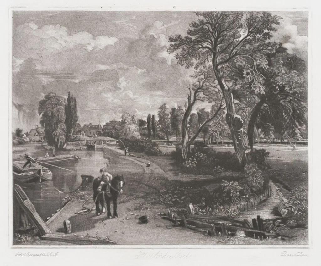 Flatford Mill, by John Constable