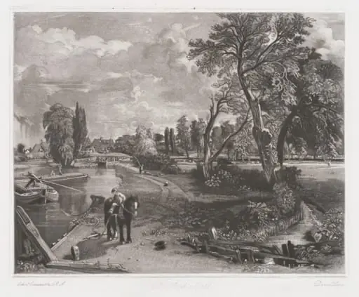 Flatford Mill, by John Constable