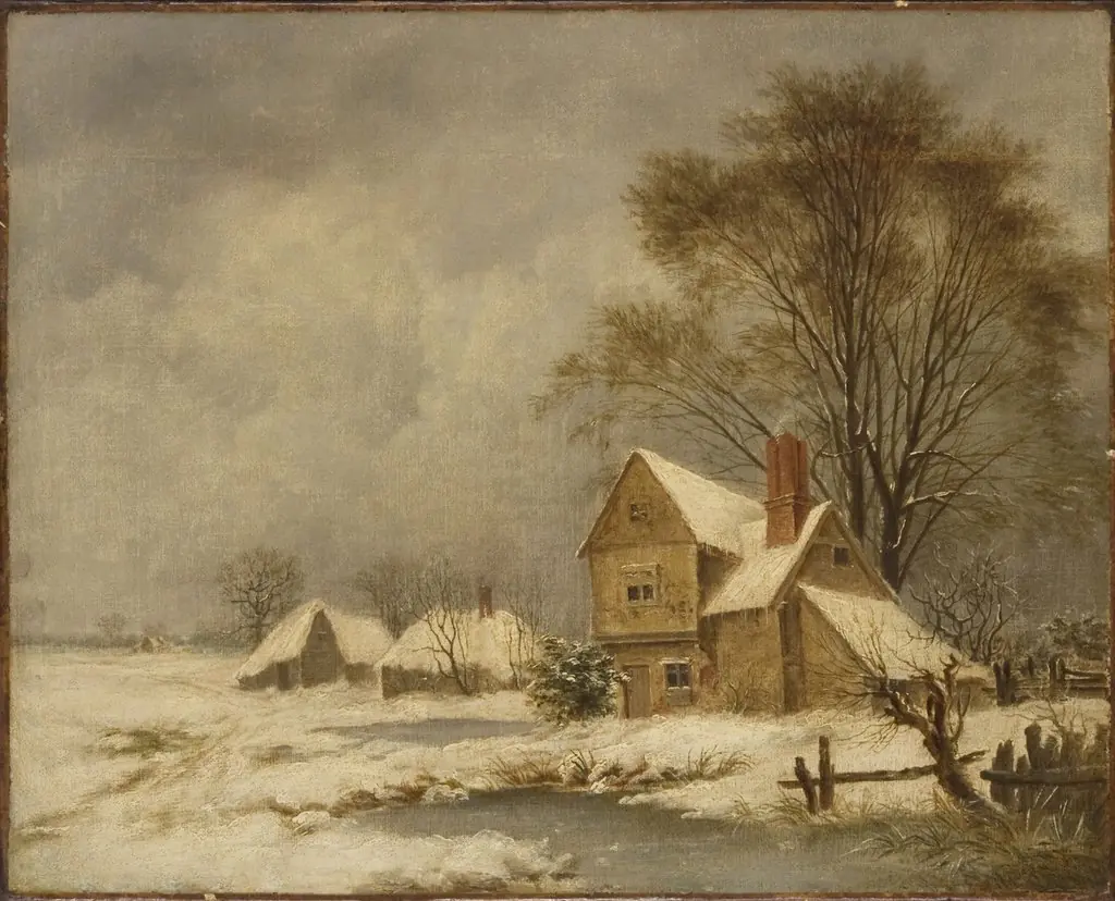 Gandish Cottage, Suffolk, by John Constable