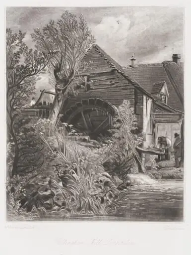 Gillingham Mill, Dorsetshire, by John Constable