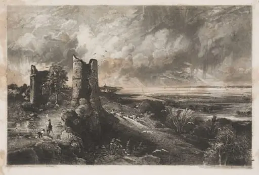Hadleigh Castle, by John Constable