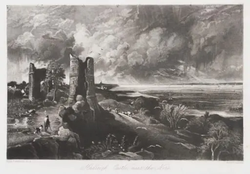 Hadleigh Castle, near the Nore, by John Constable