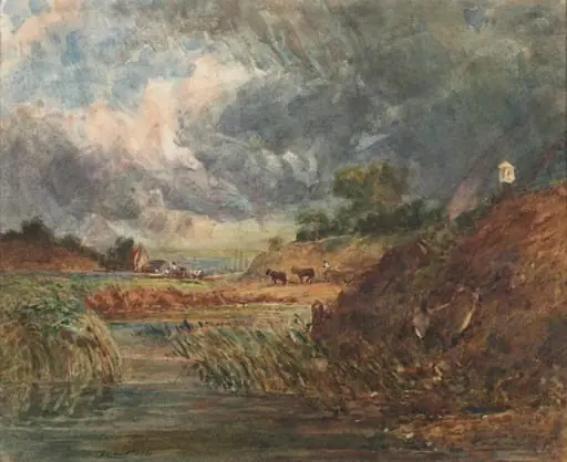 Hampstead Heath, by John Constable