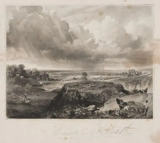Hampstead Heath, by John Constable
