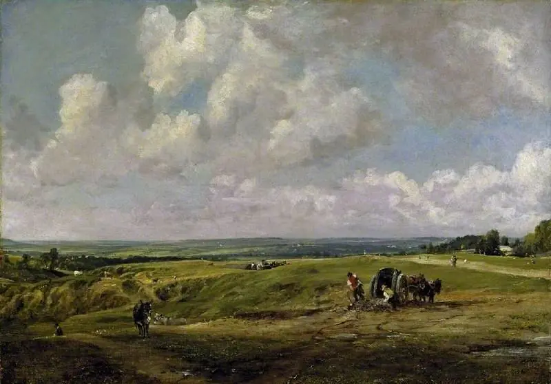 Hampstead Heath, by John Constable