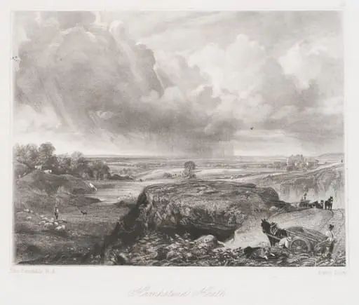 Hampstead Heath, by John Constable