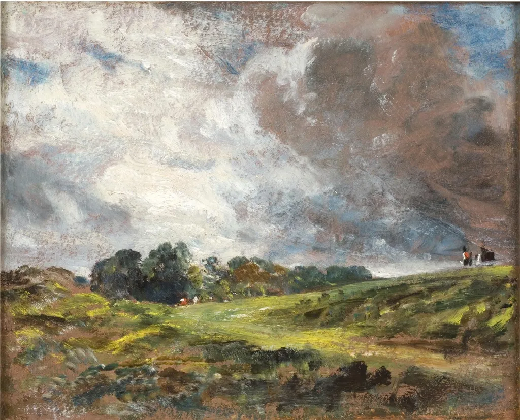 Hampstead Heath, by John Constable, unspecified, 1821