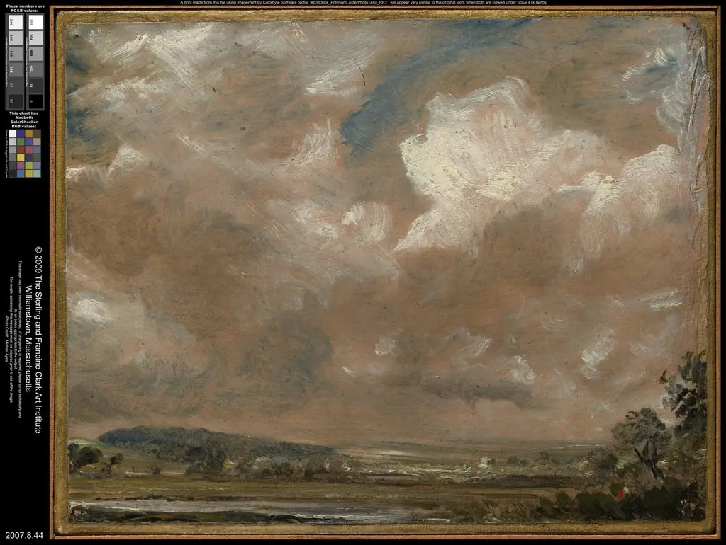 Harnham Ridge, Salisbury, by John Constable