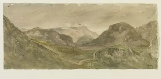 Hellvellyn, by John Constable