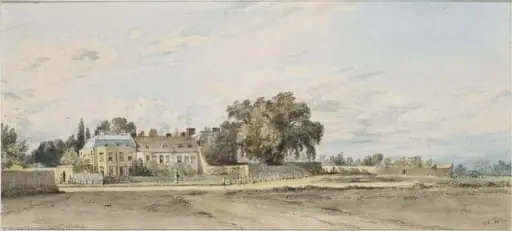 Houses at Putney Heath, by John Constable