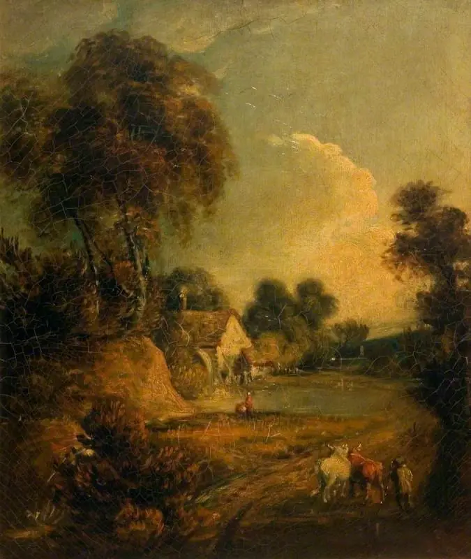 Landscape, by John Constable