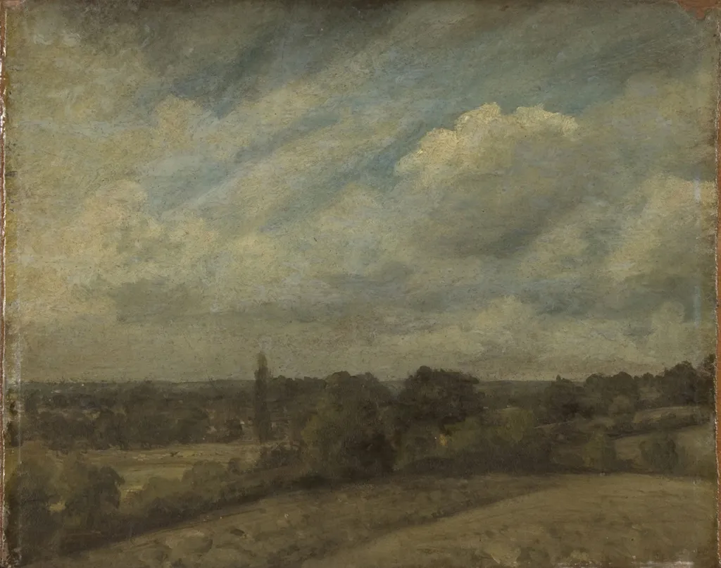 Landscape (possibly the Stour valley), by John Constable, unspecified, 1816