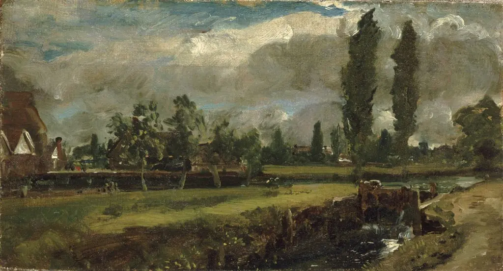 Landscape with a River, by John Constable