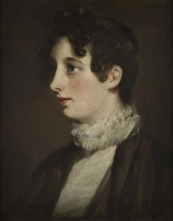 Laura Moubray, neé Hobson (born 1788), by John Constable