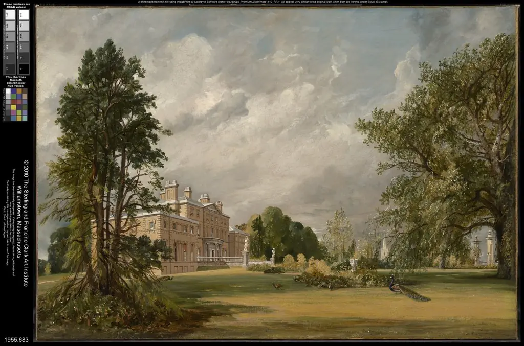 Malvern Hall, by John Constable