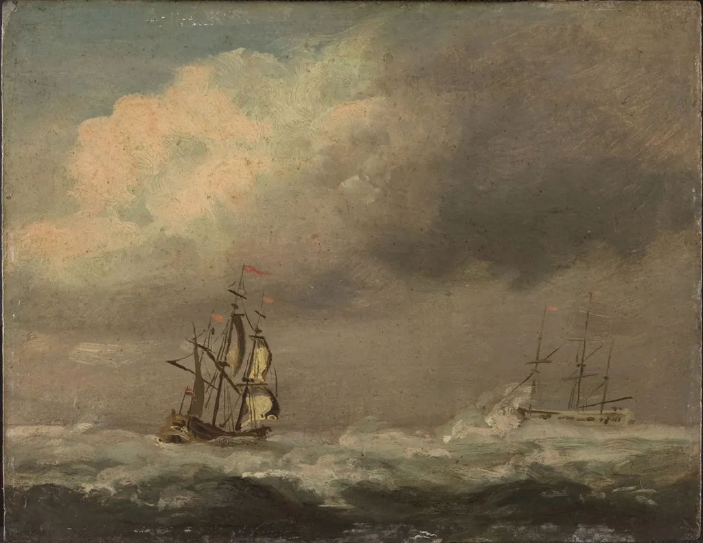 Marine, by John Constable, unspecified, 1816